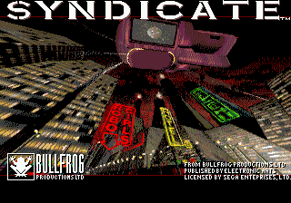 Syndicate (USA, Europe) Title Screen